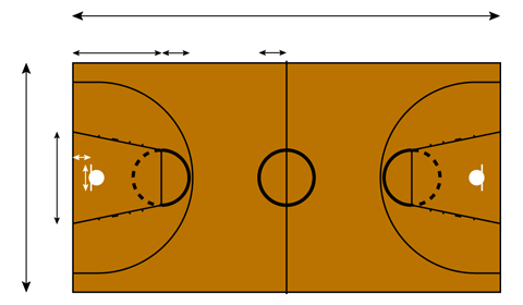 Cancha de baloncesto