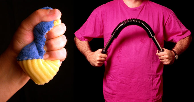 Diferentes tipos de fuerzas sobre objetos