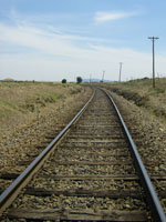 Vía del tren