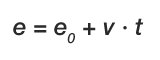 Ecuación M.U.R