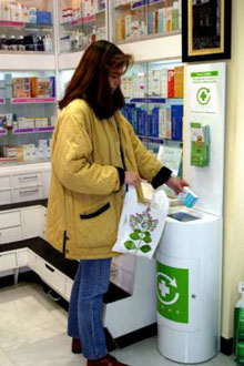 Reciclaje de medicamentos