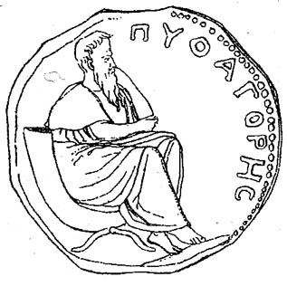 Moneda de Pitagoras