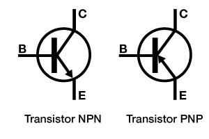 Símbolos transistores