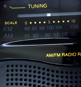Dial de una radio