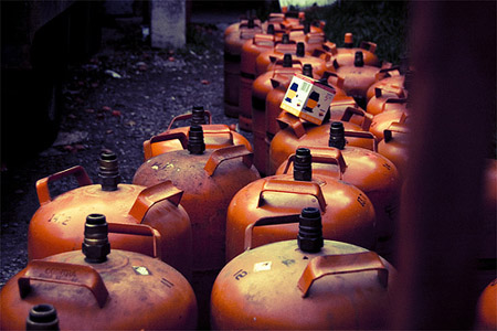 Bombonas de propano