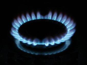 Fogón de cocina de gas