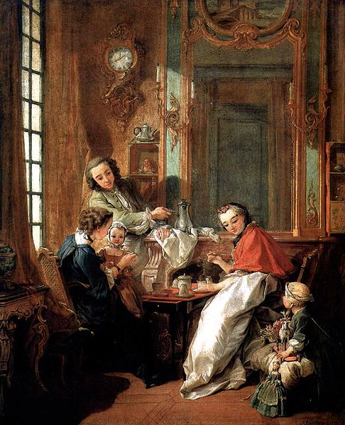 El almuerzo (François_Boucher)