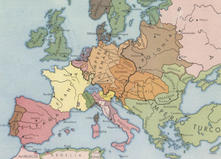 Europa en 1650