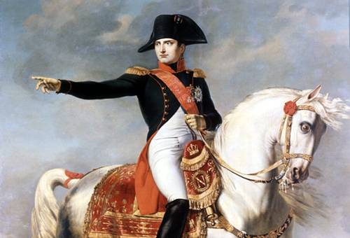Napoleón a caballo