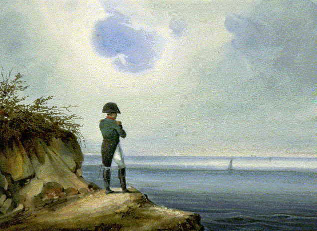 Napoleón Bonaparte en Santa Helena.