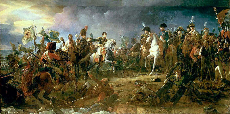 La Batalla de Austerlitz, obra de François Pascal Simon Gérard