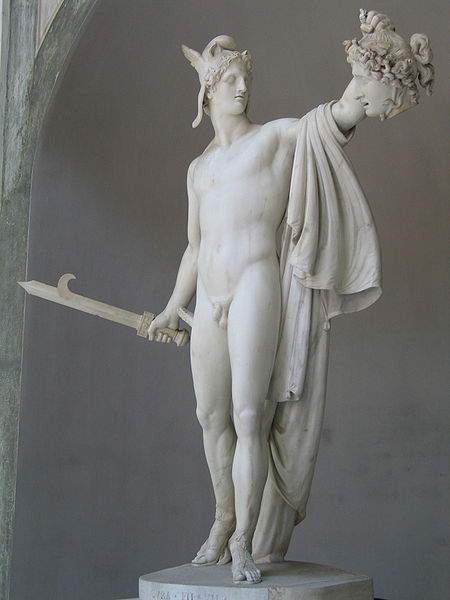 Perseo con la cabeza de Medusa, de Antonio Canova (1801)