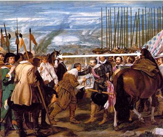 La rendición de Breda o Las lanzas, de Diego Velázquez (1634)