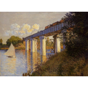 Muestra Imagen C. Monet. Puente de Argenteuil.